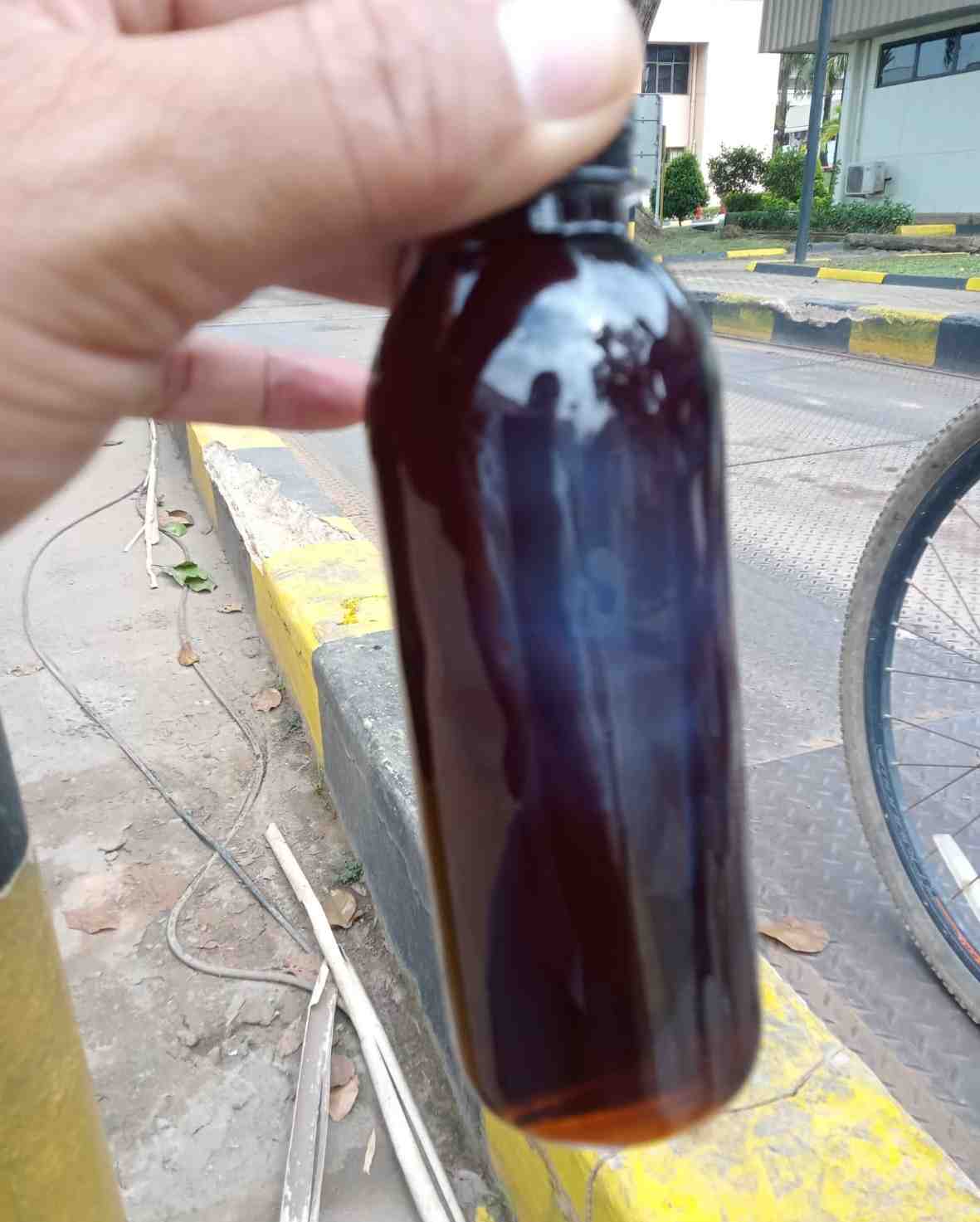 Skimmed oil